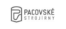 pacovske strojirni logo grey